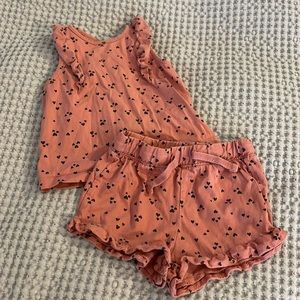 H&M tank & shorts matching set